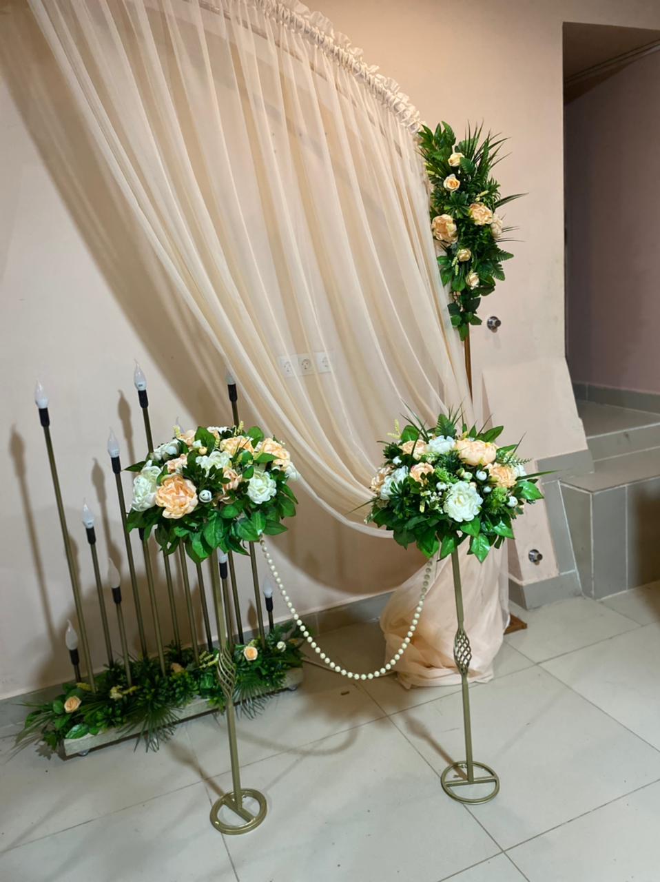 Ткань для свадебной арки